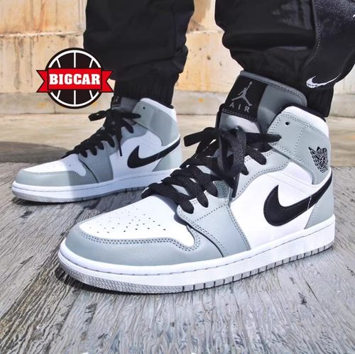 JORDAN烟灰配色AJ1休闲篮球鞋
