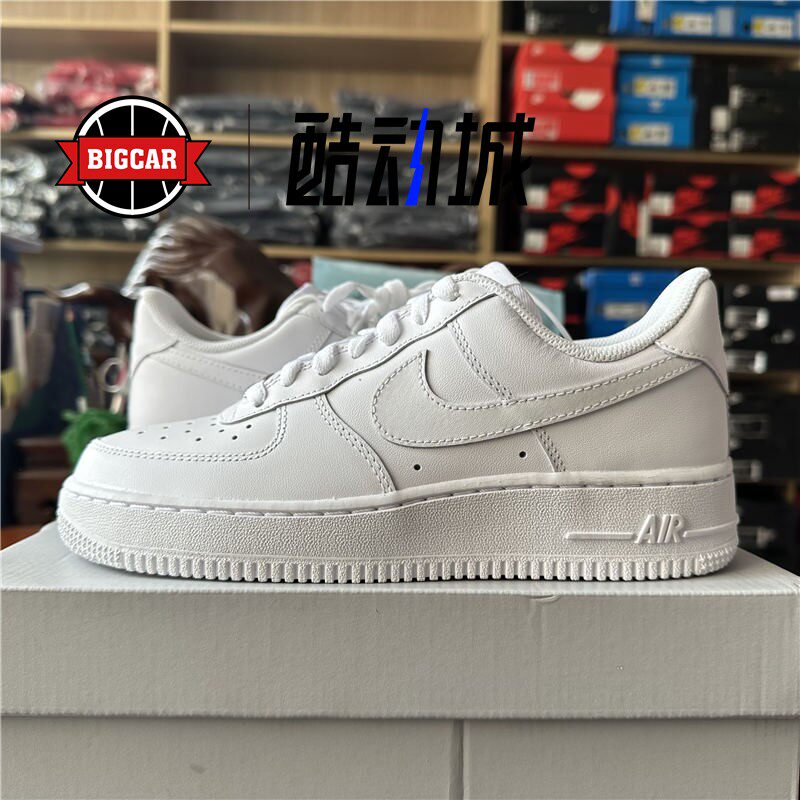 Nike AIR FORCE 1空军一号AF1纯白低帮板鞋315122-111