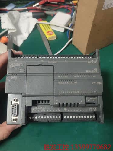 (胜发设备）288-1SR40，西门子200smart系列cpu，实图现