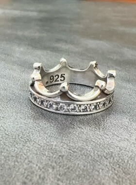 韩国s925纯银小众戒指