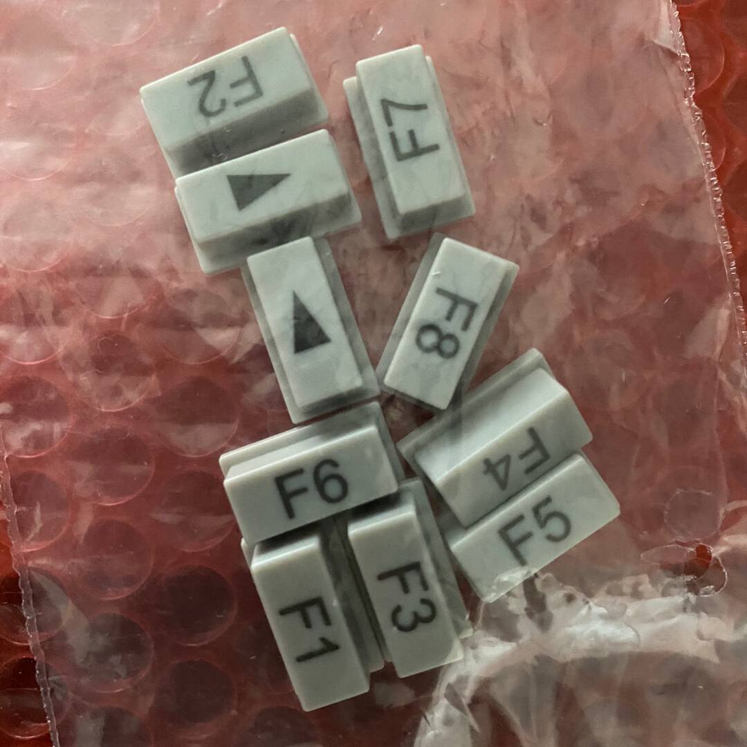 议价-SYNTEC新代系统F1-F8F1-F5按键帽按键板