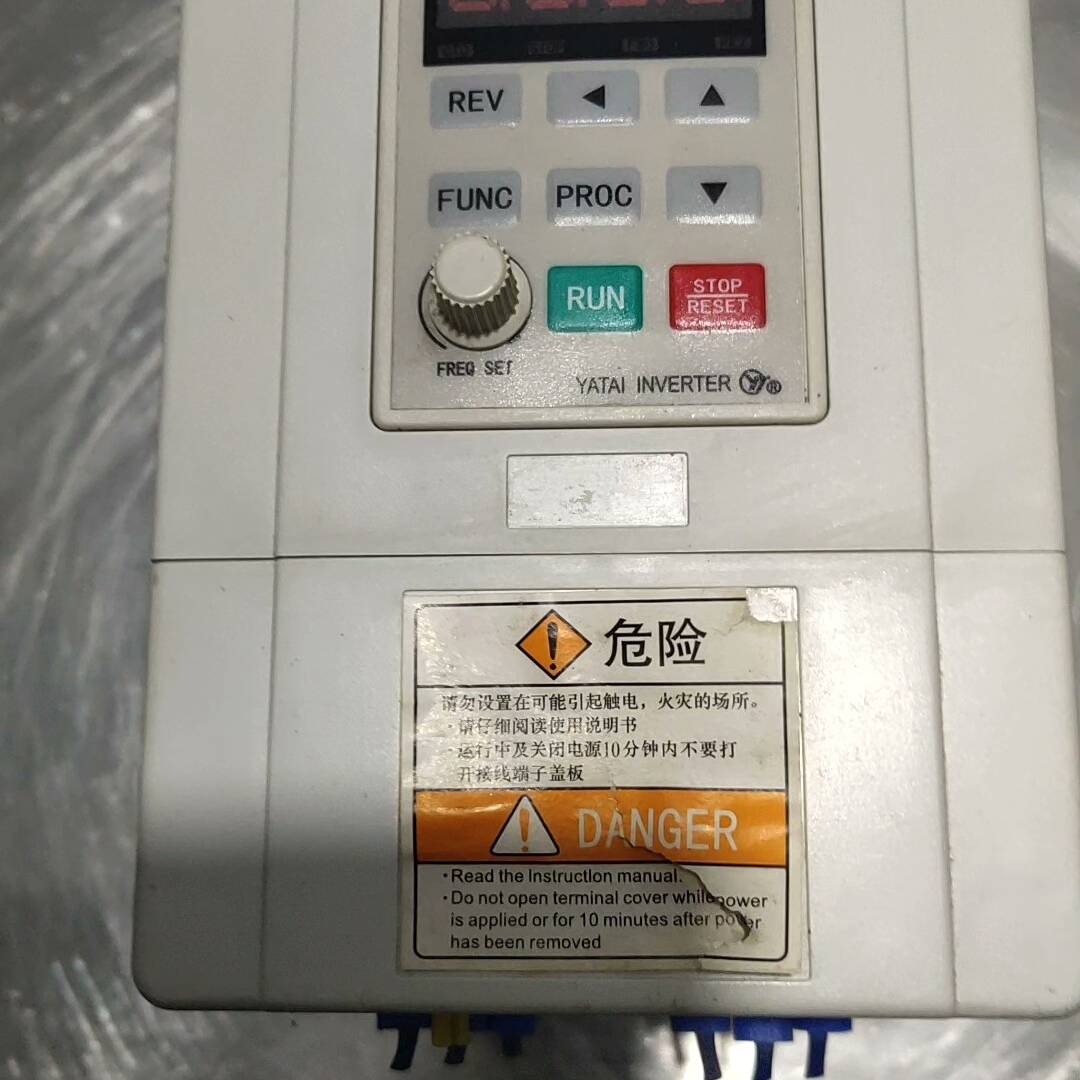 议价-二手亚泰1.5KW变频器YTB-T5C-1.5KW ，拆机原