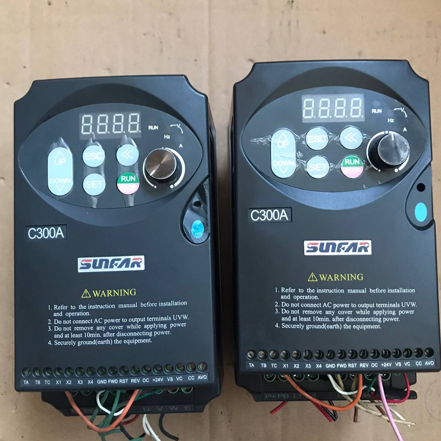 议价-四方变频器 C300A-2S0004，拆机件，成色如