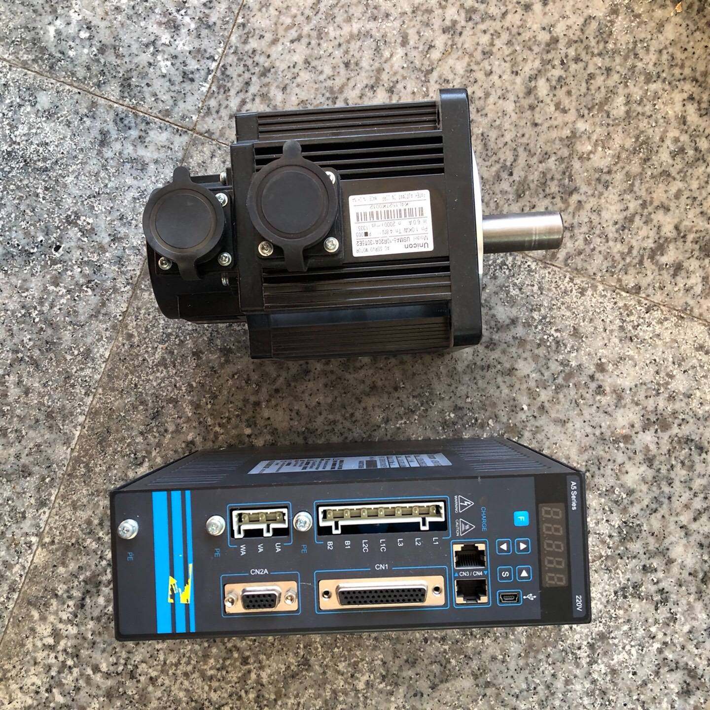 议价-永宏伺服驱动器1.0Kw套装 伺服驱动USDA5-07