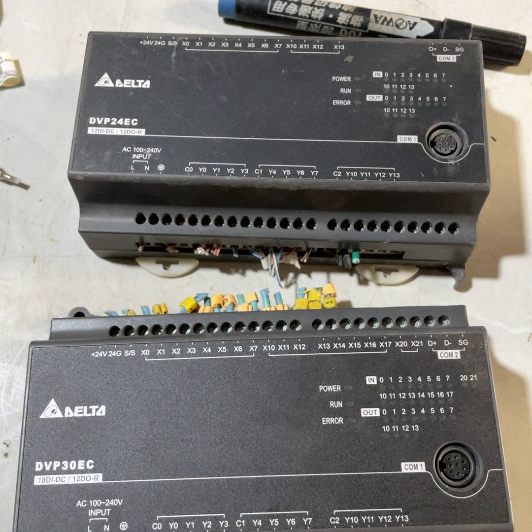 议价-台达plc台达DVP30EC00R3三台，台达DVP24EC
