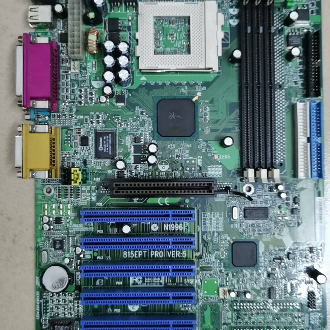 议价-微星815EPT PRO  VER：5主板，二手拆机，测