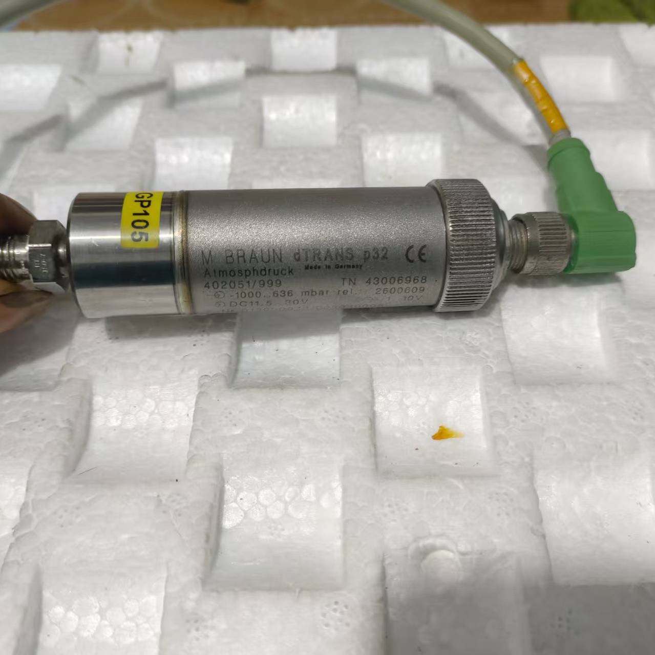 议价-德国MBRAUN dTRANS p32大气压传感器，型号40