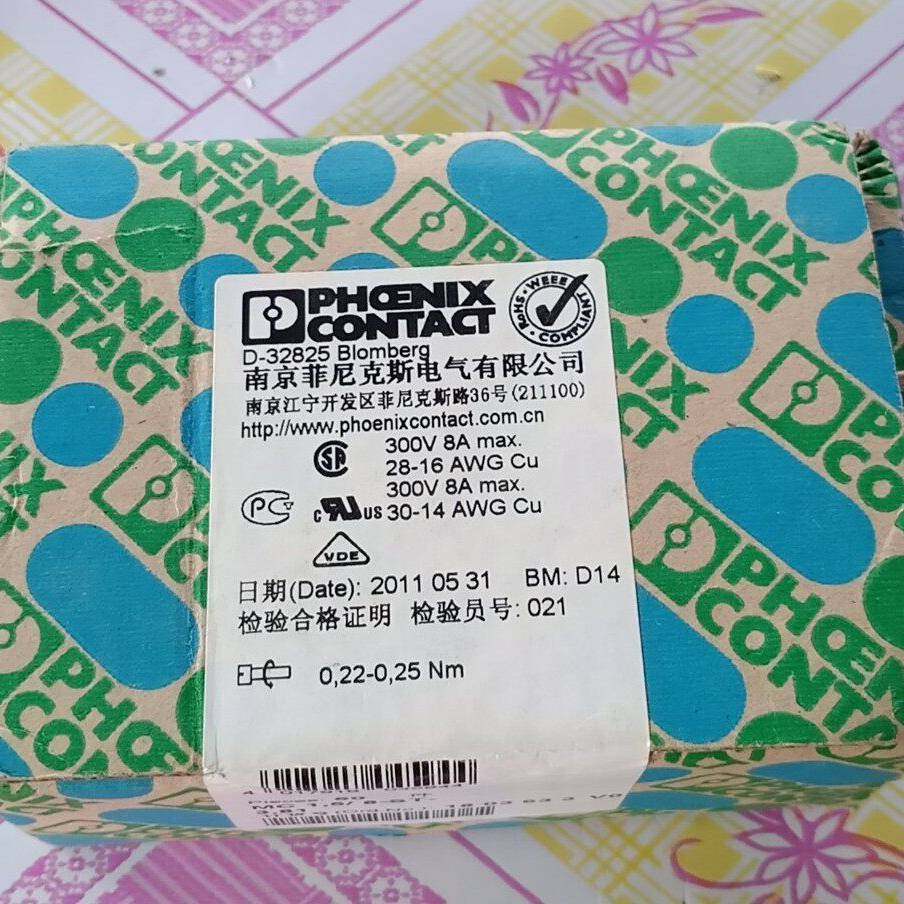 议价-全新  菲尼克斯  接线端子  D-32825  一盒50