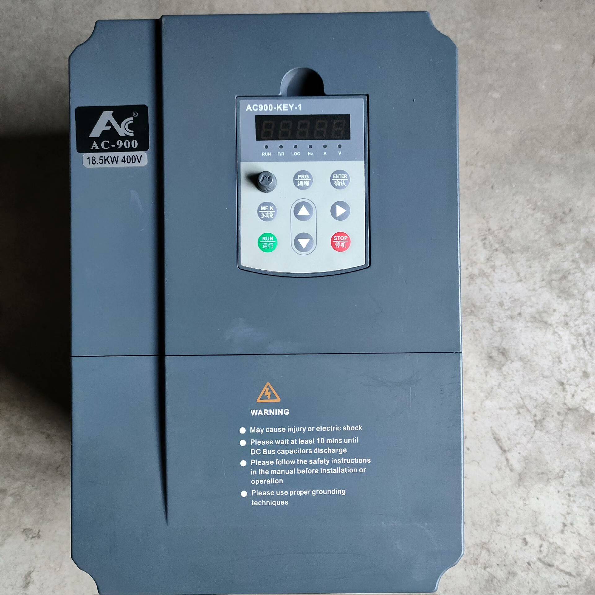 议价-AC900变频器功能正常功率18.5KW成色如图运