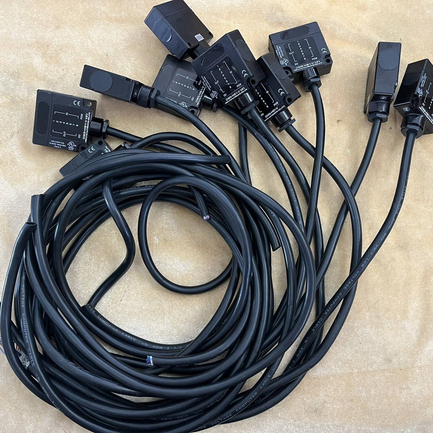 议价-拆机北阳光电DMS-HB1-V光电传感器，成色