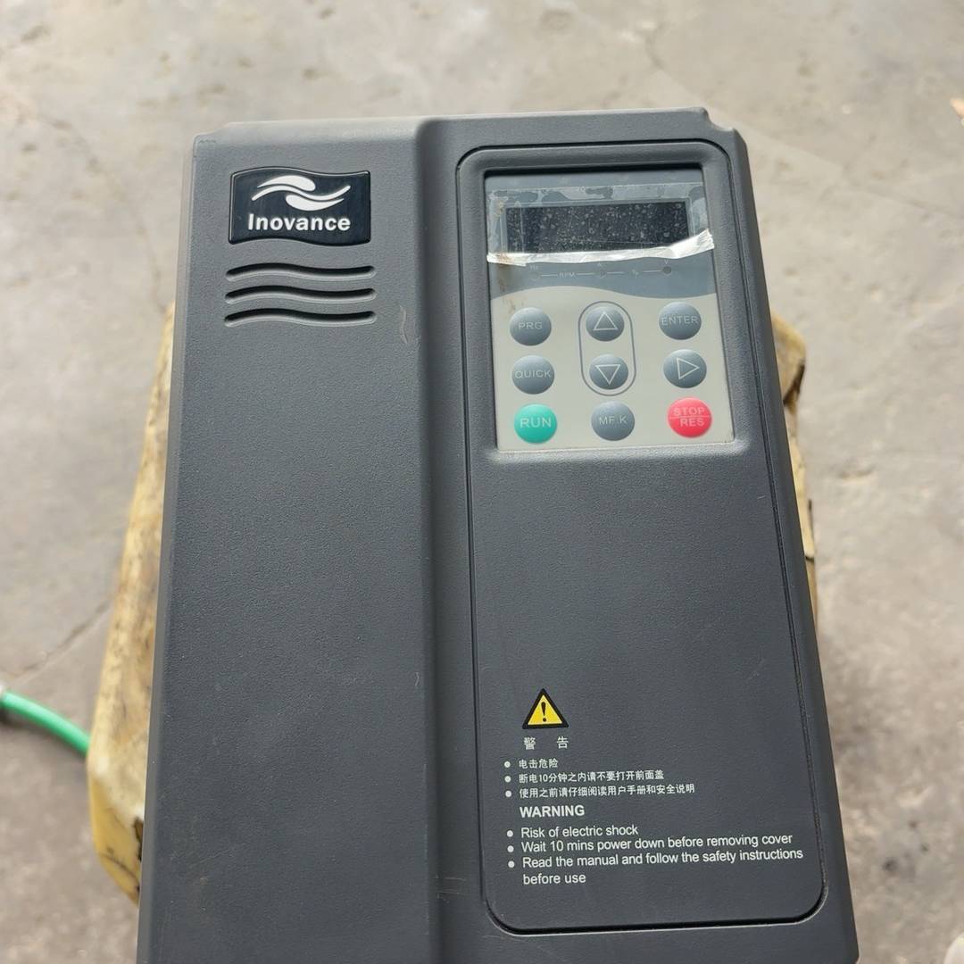 议价-汇川变频器3.7kw汇川MD300NT3.7B-FS-17拆