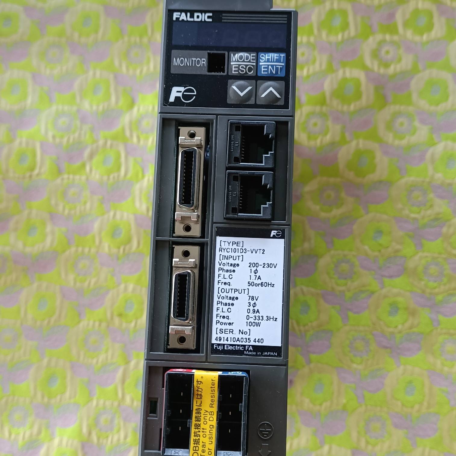 议价-富士FALDIC驱动器，RYC101D3-VVT2，成色如图