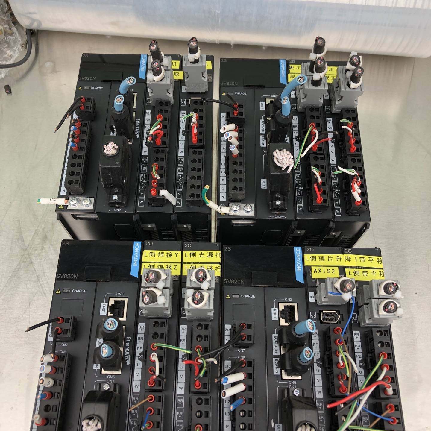 议价-汇川四轴驱动器SV820N2S2C2C功能包好用 成