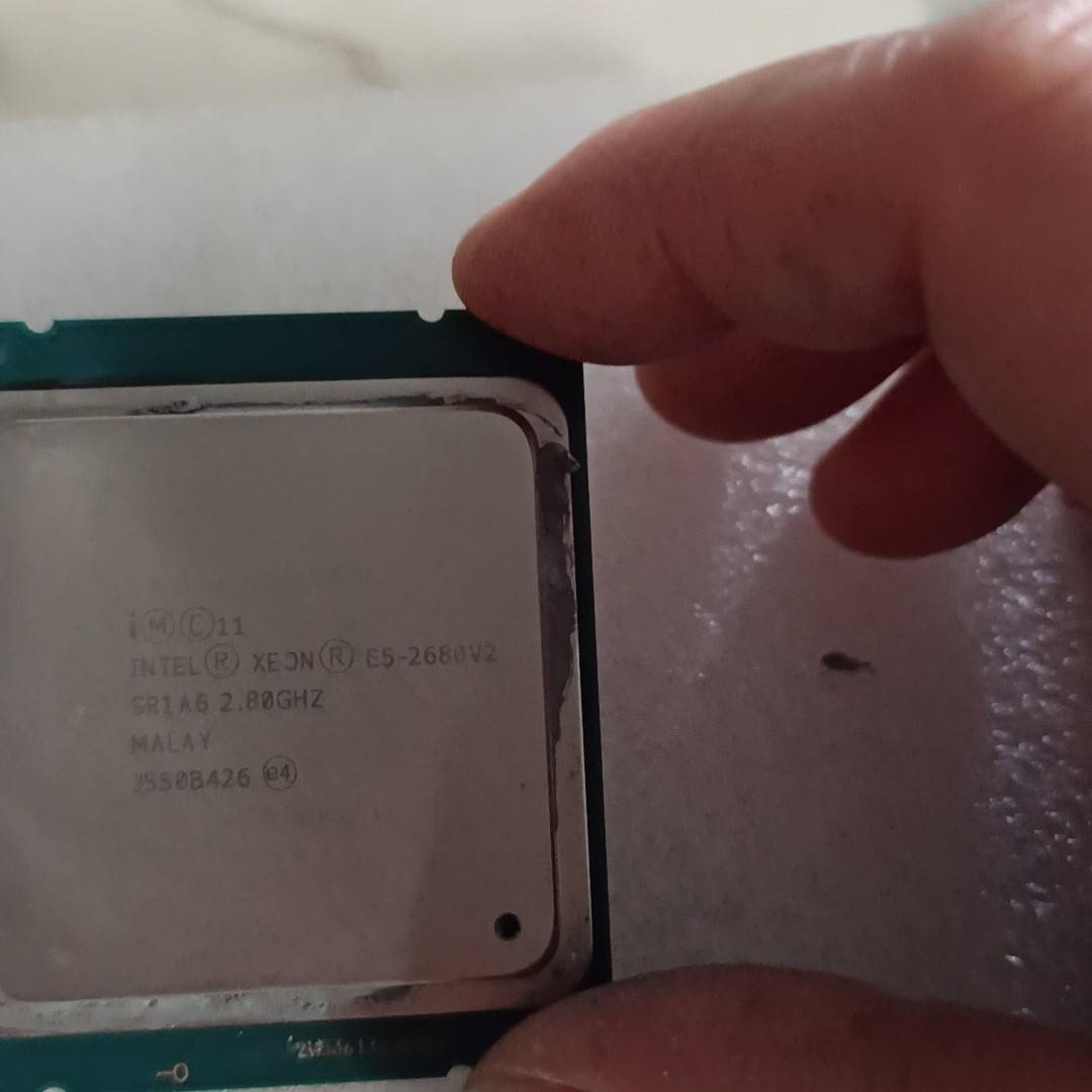 议价-英特尔cpu e52680v2  正式版 功能完好