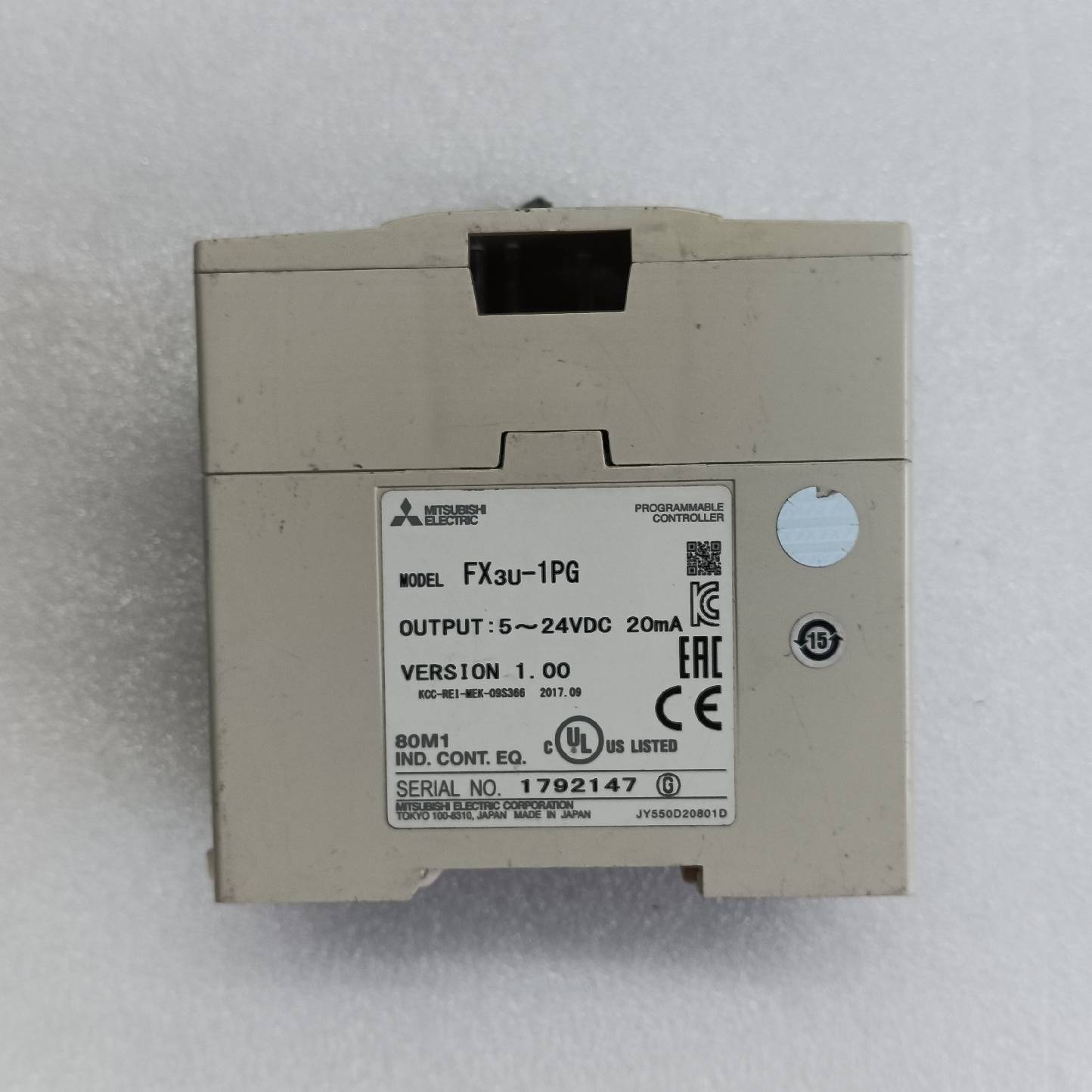 议价-三菱可编程控制器扩展模块，型号：FX3U-