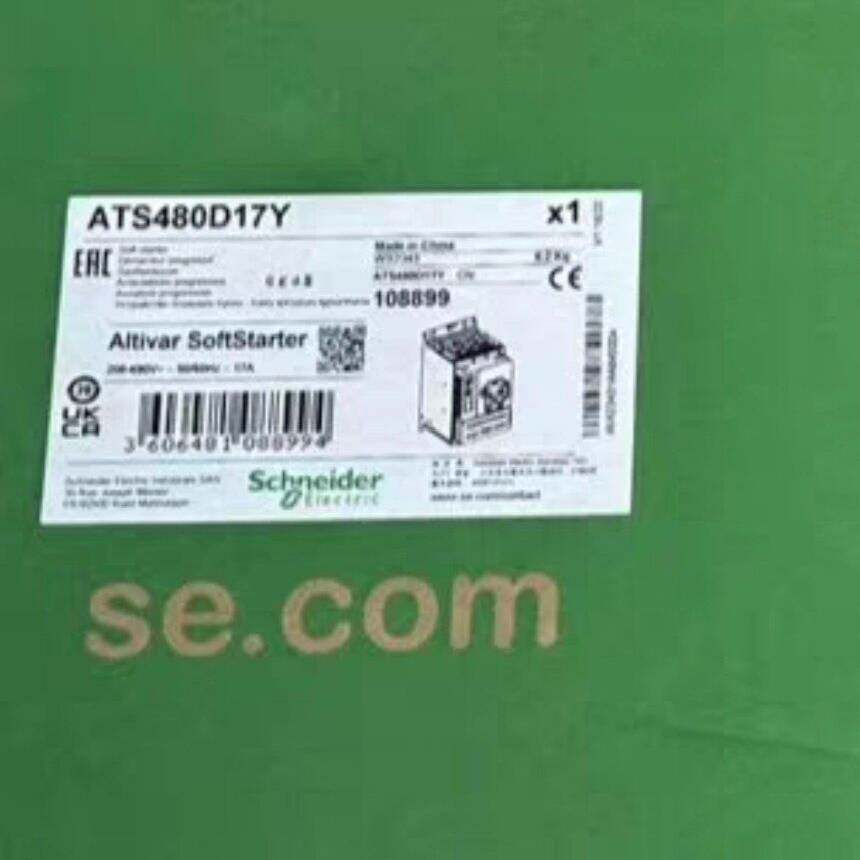 议价-ATS480D17Y,施耐德软启动器全新原装正品保