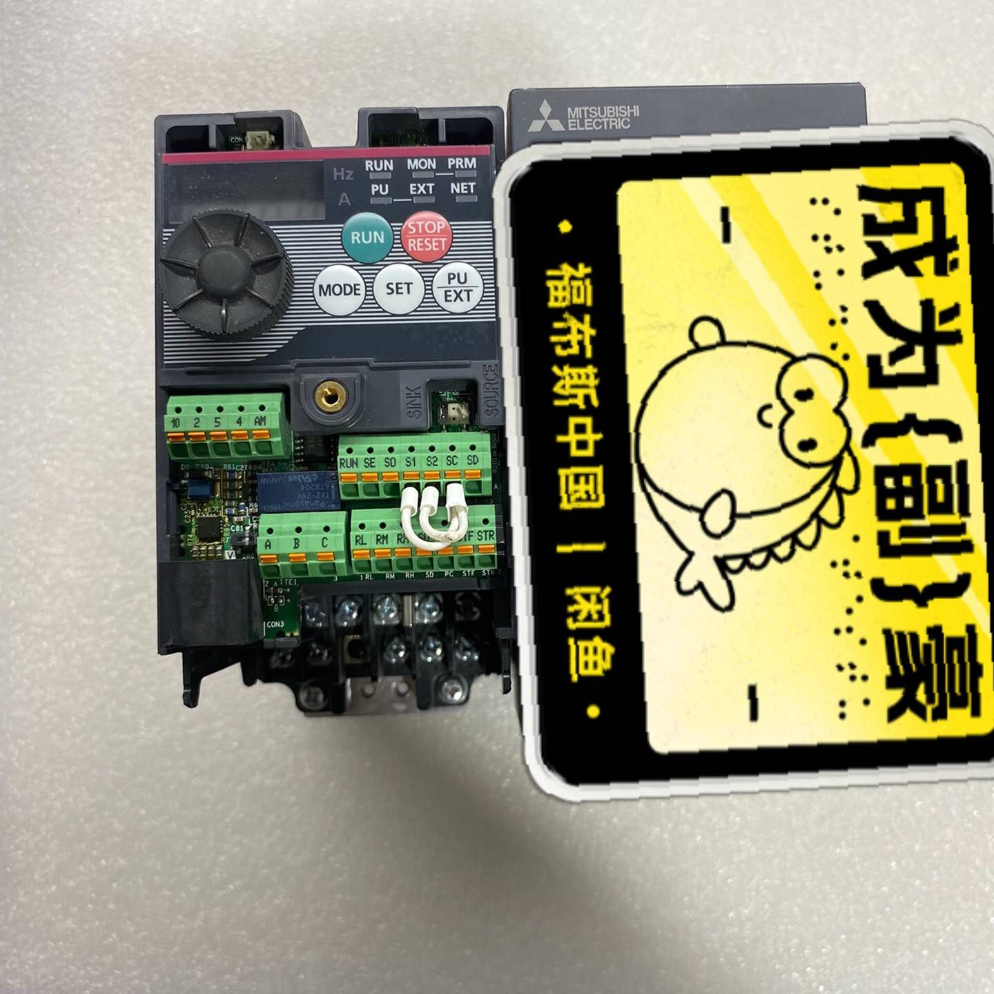 议价-三菱变频器，型号FR-D720S-0.75K-CHT，成色