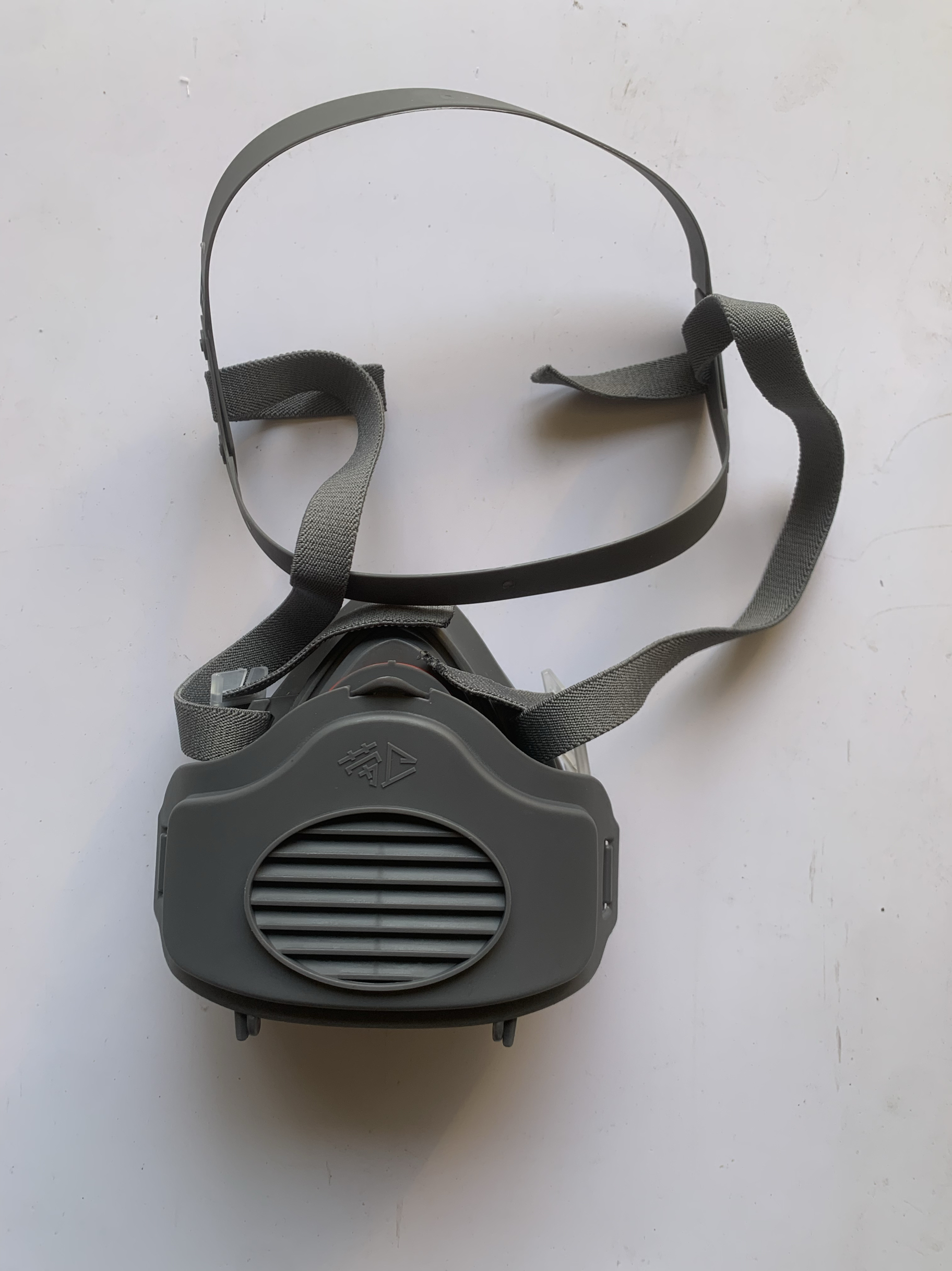 劳卫301防尘半面罩喷漆粉尘打磨防护工业煤矿用防尘面具防尘口罩