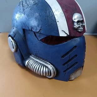 星球大战新款上市搞怪战锤头盔星际战士2泰图斯cospy派对全脸