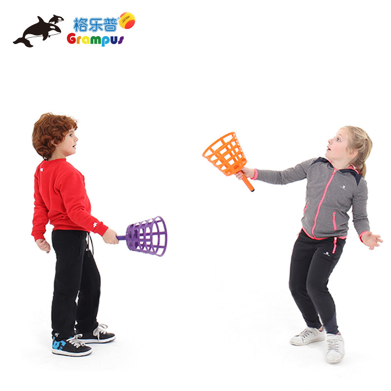 幼儿团队游戏感统投掷球