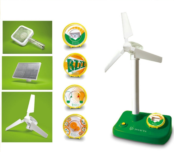 绿能发电机 新能源套装幼儿早教园儿童科学 科普探究电是怎么来的怎么看?
