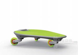 鱼游板格乐普儿童游戏运动体能锻炼平衡三轮扭动滑板车滑行平衡