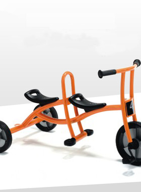 风火轮橙色系列幼儿园儿童兜风车挂车人力车平衡车脚行车自行车