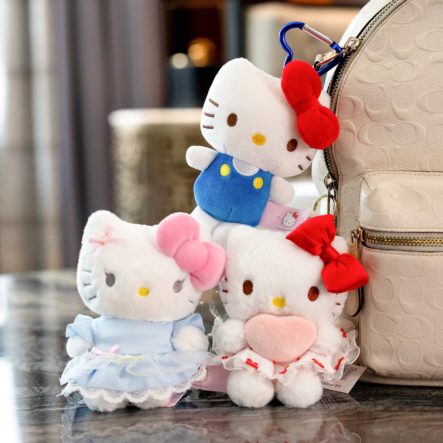 hellokitty挂件公仔迷你凯蒂猫咪玩偶书包钥匙挂饰背包钥匙扣娃娃