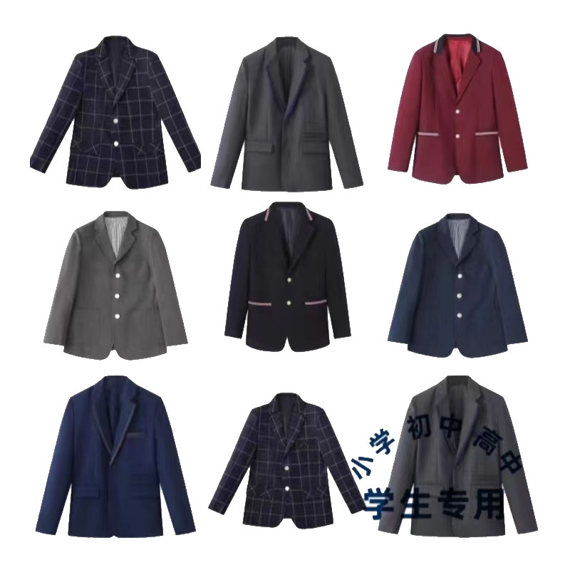 小学生校服英伦风西装外套
