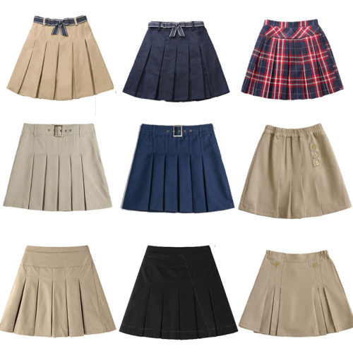 学校老师推荐小学生校服裙百褶裙