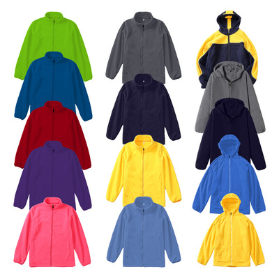 学生冲锋衣亚伯达10岁聚酯纤维