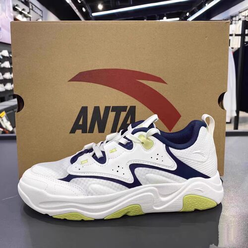 安踏后浪3休闲鞋男夏季新款网面透气轻便休闲运动鞋112328052