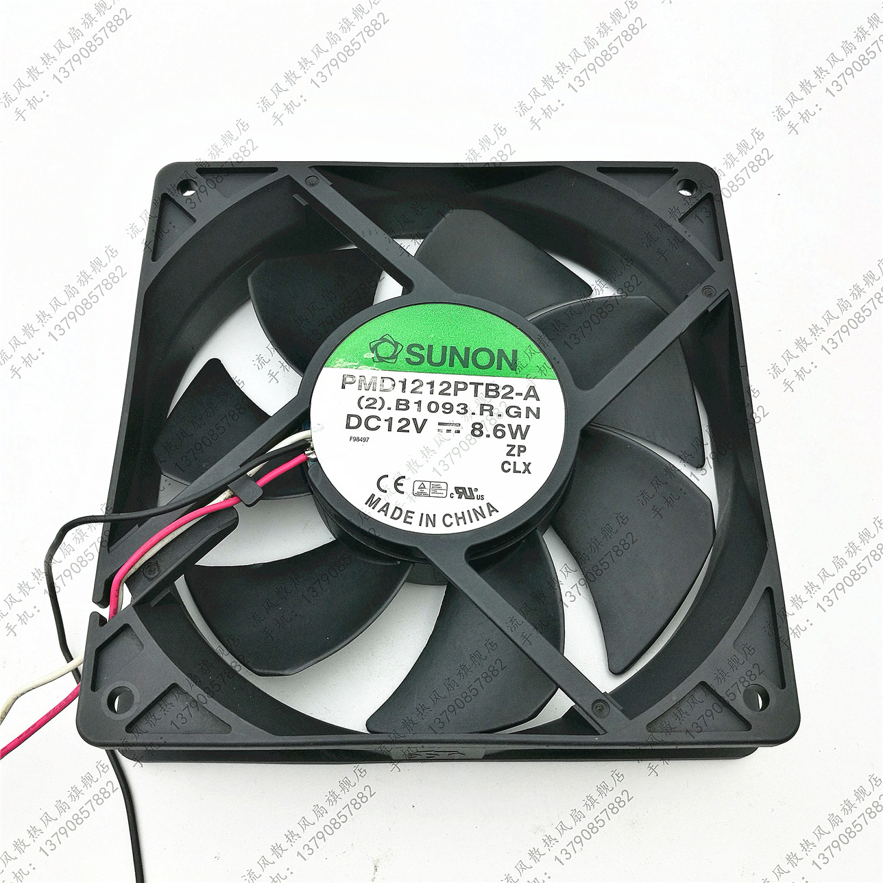 原装建准 PMD1212PTB2-A 12V 8.6W 12025 12CM 3线双滚珠风扇