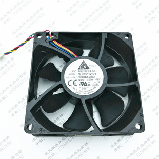 8CM风扇 4线调速 3VRGY 台达 A00 0.50A 8025 12V 原装 QUR0812SH