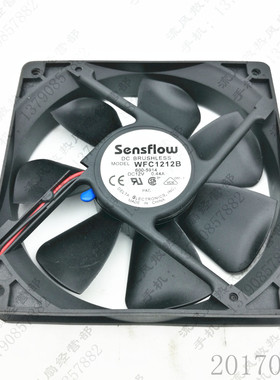 台达 Sensflow WFC1212B 12V 0.44A 12025 双滚珠 机箱 电源风扇