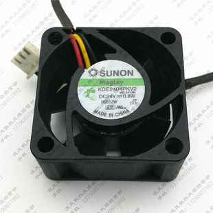 KDE2404PKV2 24V 变频器 SUNON 散热风扇 4CM 建准 4020 原装 0.8W