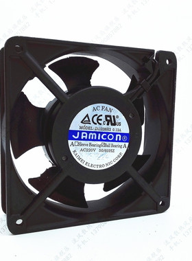 凯美JAMICON JA1238H2 12038 AC220V 0.13A 插片式机柜风扇风机