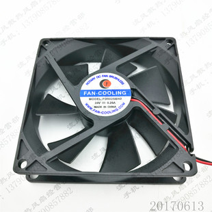 FD9025BH2 24V 0.25A 原装 变频器 COOLING 9025 2线散热风扇 FAN