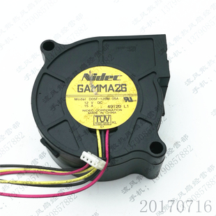 D05F 12BM 0.15A NIDEC 投影机风扇 12V GAMMA26 5025 原装 05A