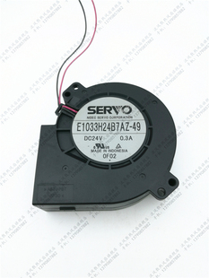 24V 0.3A 9733 伺服 涡轮 9CM鼓风机变频器 风扇 E1033H24B7AZ