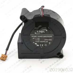 12V AB06012MX250300 0.18A 6025 投影机风扇 全新原装 6CM ADDA