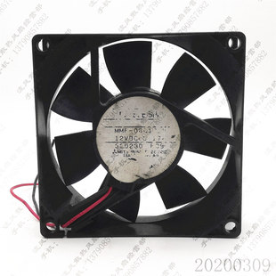 8CM MMF 08C12DS 原装 0.23A 8025 12V 变频器设备散热风扇 三菱