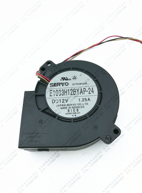 全新 SERVO 9733 E1033H12BYAP-24 DC12V 1.25A AS49196-01 风扇