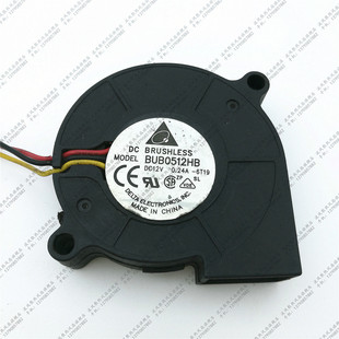 台达 BUB0512HB 5015 12V 0.24A 5CM/厘米 涡轮风扇 鼓风机