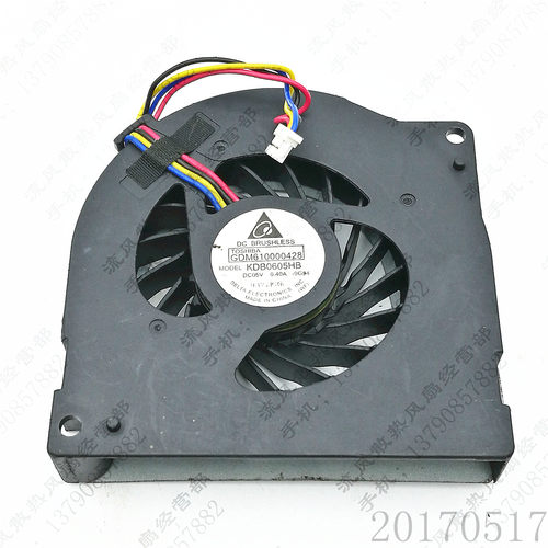 原装KDB0605HB-9G64 GDM610000428 东芝TOSHIBA A8 A11笔记本风扇