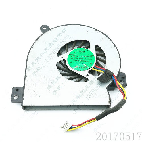 AB05105HX69DB00 5V 0.5A 华硕ASUS EPC 1225 1225B笔记本CPU风扇