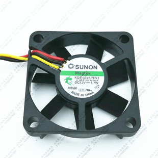建准SUNON KDE1245PFV1 4510 12V 1.7W 4.5CM/厘米 测速功能 风扇