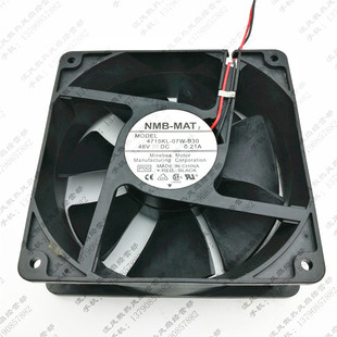 0.21A 散热风扇 4715KL 变频器 12CM 12038 48V B30 07W MAT NMB