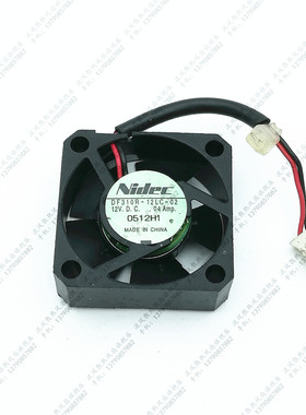 全新电产NIDEC DF310R-12LC-02  3010 12V 0.04A 硬盘静音风扇3CM