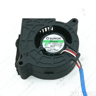 建准SUNON 0.5W GB1245PKV1 12V 3线涡轮投影机静音风扇 8AY 原装